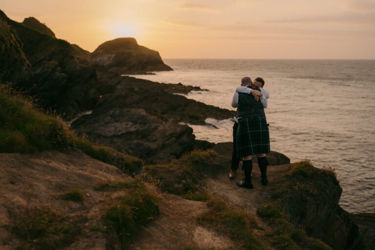 Epic Travel Inspired Wedding at Watermouth Cove Weddings, Ilfracombe, Devon